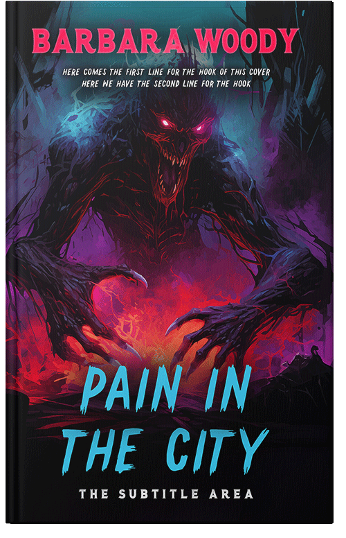 Front view of Cinder #14705 - Premade Horror Book Cover