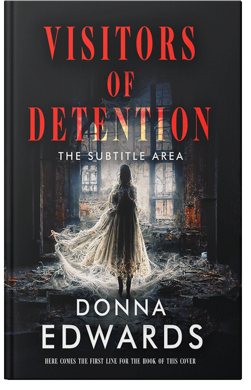 Front view of My Pink #14720 - Premade Horror Book Cover