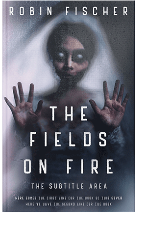 Pre Made Book Cover Bright Gray