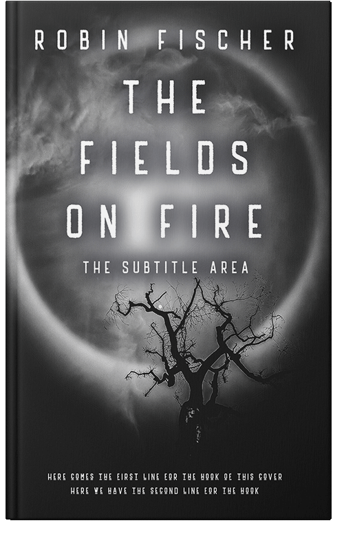 Front view of Tuna #14728 - Premade Horror Book Cover