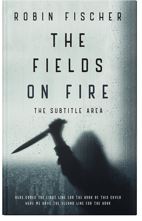 Front view of Ebony Clay #14729 - Premade Mystery & Thriller & Suspense Book Cover