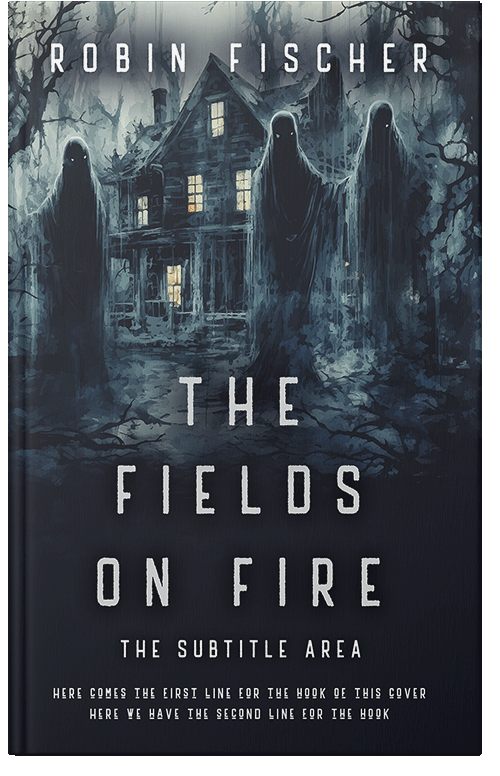 Front view of Premade Fantasy Book Cover - Ebony Clay