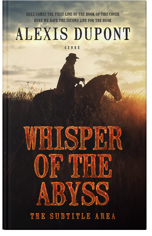 Front view of Tamarind #14740 - Premade Action & Adventure Book Cover