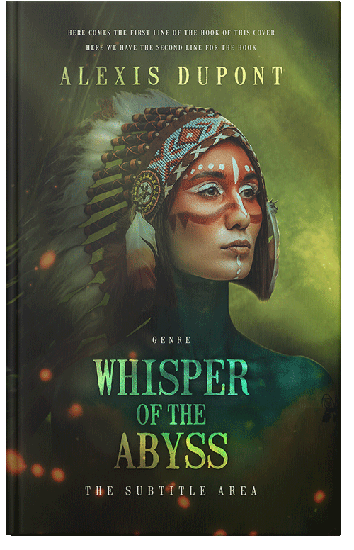 Front view of Rangitoto #14748 - Premade Fantasy Book Cover