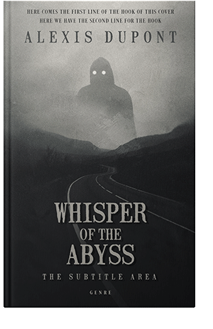 Pre Made Book Cover Cloudy