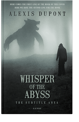 Pre Made Book Cover Outer Space