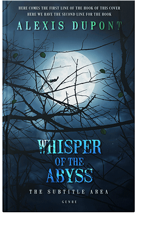 Pre Made Book Cover Black Pearl