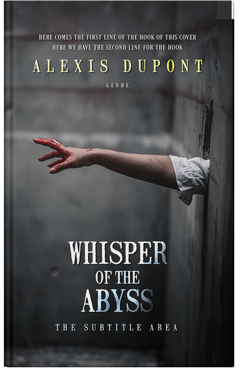 Front view of Tuna #14760 - Premade Horror Book Cover