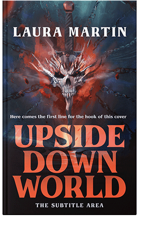 Pre Made Book Cover Terracotta