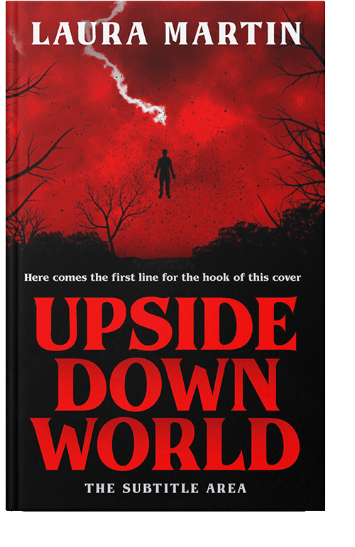 Front view of Crimson #14769 - Premade Horror Book Cover