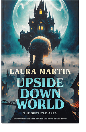 Pre Made Book Cover Pumice