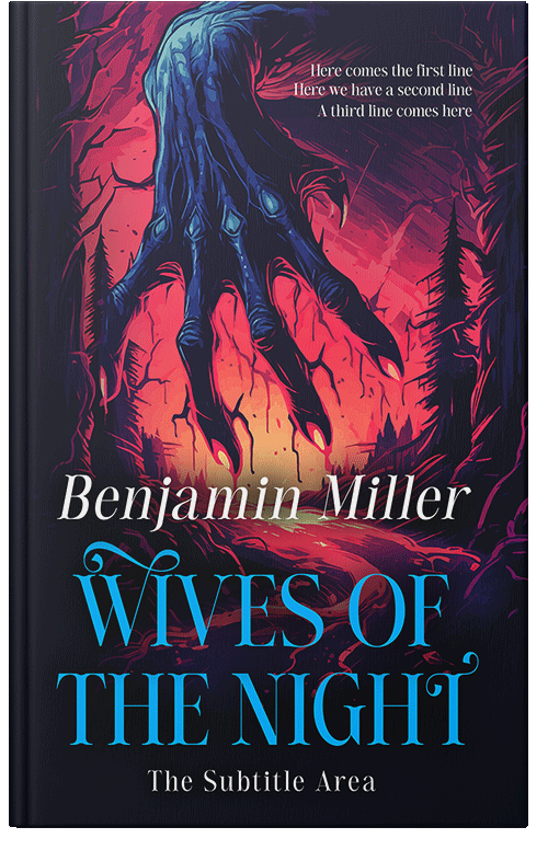 Front view of Premade Horror Book Cover - Cabaret