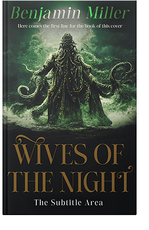 Pre Made Book Cover Heavy Metal