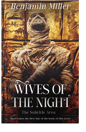 Pre Made Book Cover Gondola