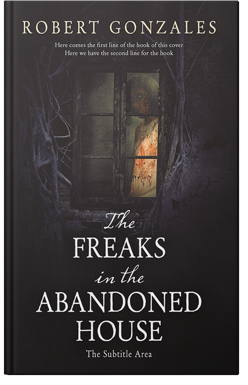 Front view of Thunder #14785 - Premade Apocalyptica Book Cover