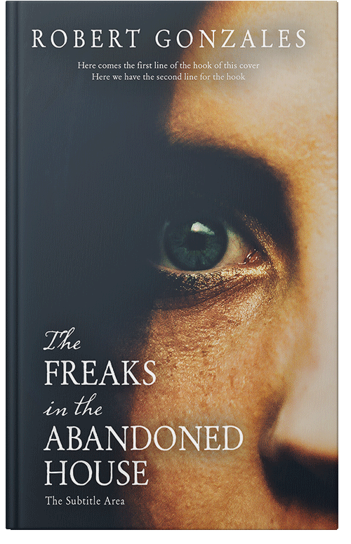 Front view of Premade Mystery & Thriller & Suspense Book Cover - Shark