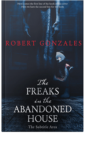 Pre Made Book Cover Ebony