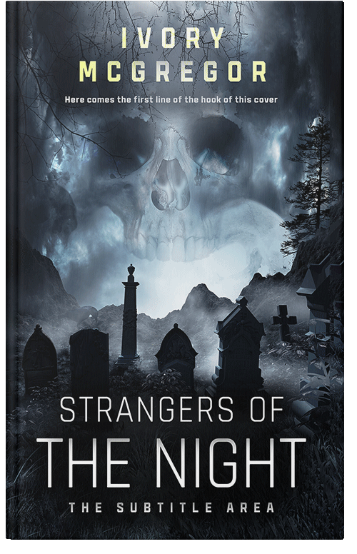 Front view of Premade Fantasy Book Cover - Bunker