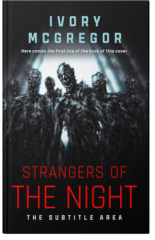 Front view of Woodsmoke #14801 - Premade Horror Book Cover