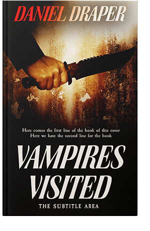 Pre Made Book Cover Asphalt