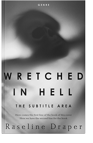 Pre Made Book Cover Silver