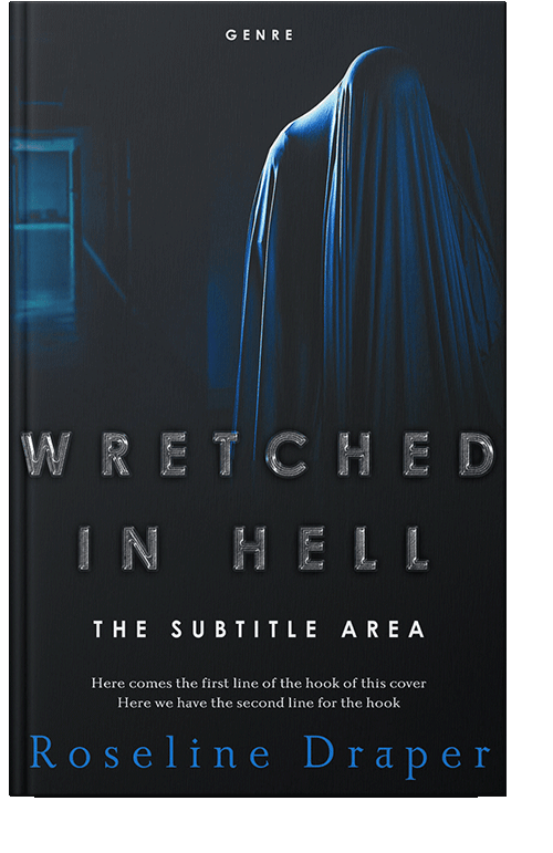 Front view of Bunker #14820 - Premade Horror Book Cover