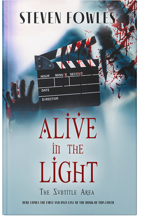 Front view of Botticelli #14836 - Premade Horror Book Cover