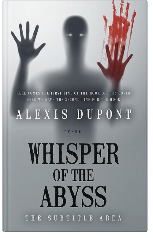 Front view of Manatee #14838 - Premade Horror Book Cover