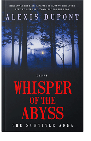 Pre Made Book Cover Mirage