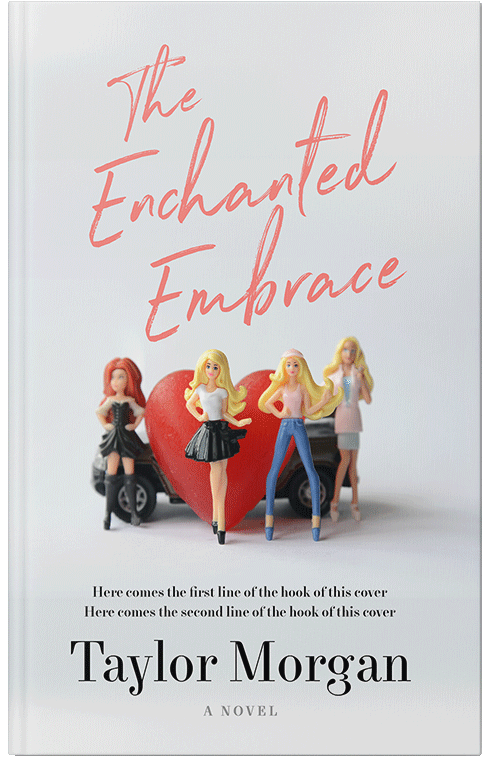 Front view of Bon Jour #14847 - Premade Erotica Book Cover