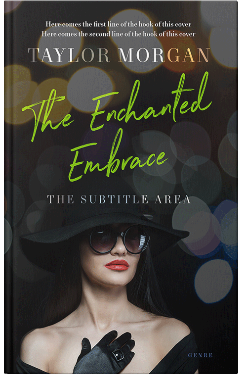 Front view of Cod Gray #14849 - Premade Romance Book Cover