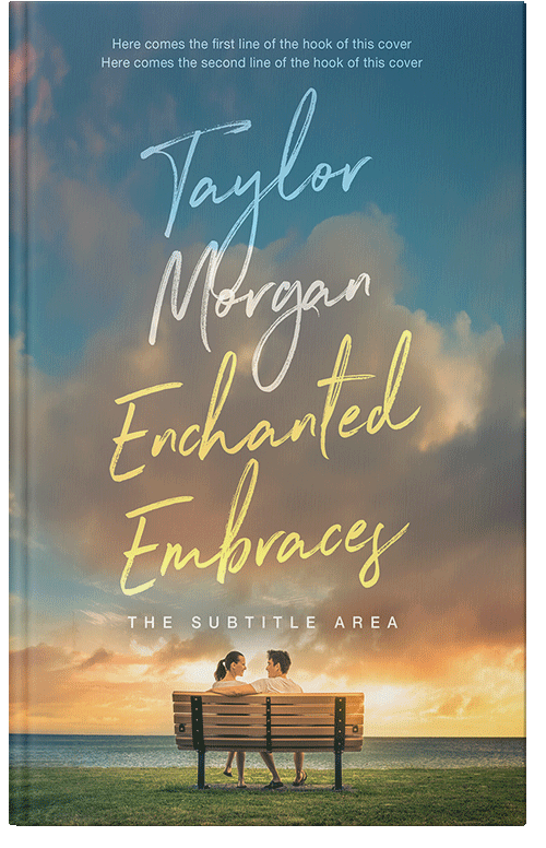 Front view of Olive Haze #14855 - Premade Romance Book Cover