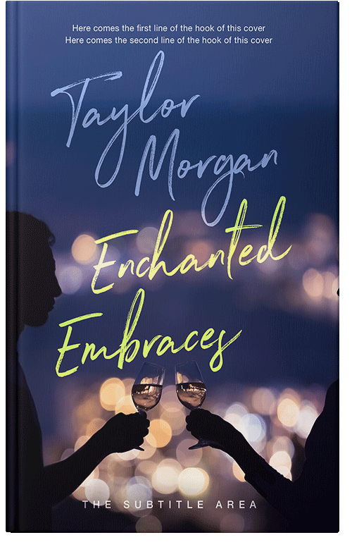 Front view of Cloud Burst #14856 - Premade Romance Book Cover