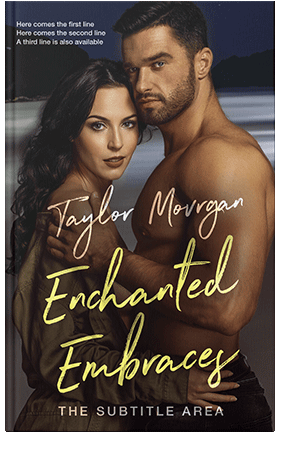 Pre Made Book Cover Cocoa Brown