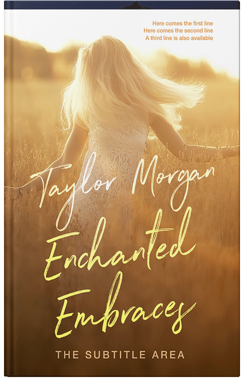 Front view of Premade Romance Book Cover - Tussock