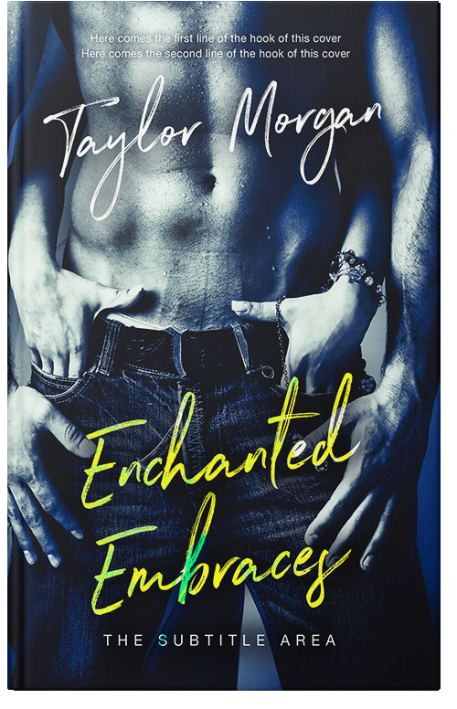 Front view of Pale Leaf #14867 - Premade Erotica Book Cover