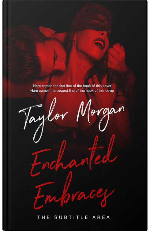 Front view of Premade Erotica Book Cover - Roof Terracotta