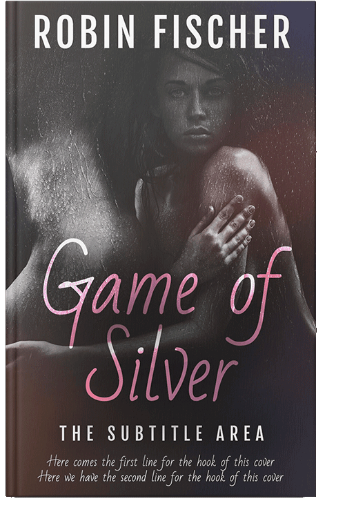 Front view of Thunder #14872 - Premade Erotica Book Cover