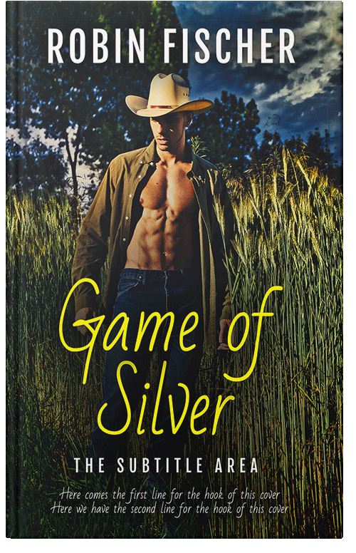 Front view of Heavy Metal #14876 - Premade Erotica Book Cover