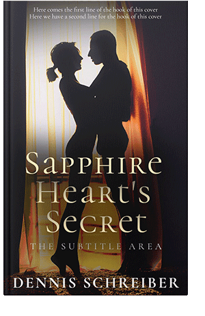 Pre Made Book Cover Tan