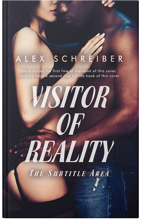 Front view of Akaroa #14891 - Premade Erotica Book Cover