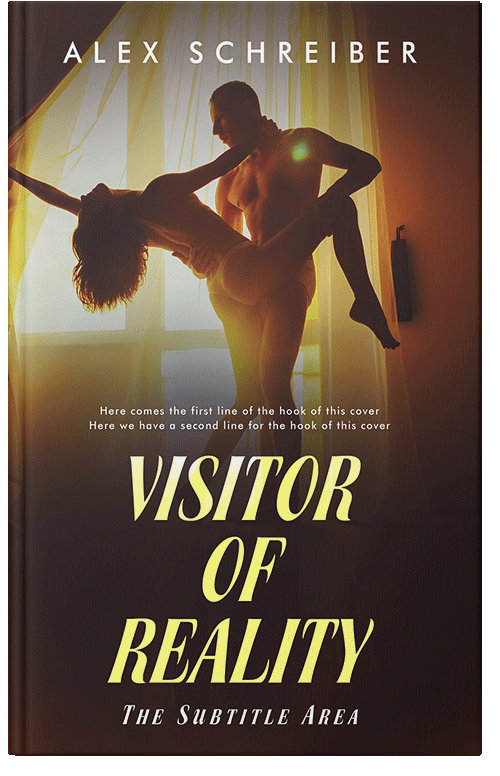 Front view of Eclipse #14894 - Premade Erotica Book Cover