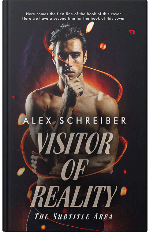 Front view of Premade Erotica Book Cover - Thunder