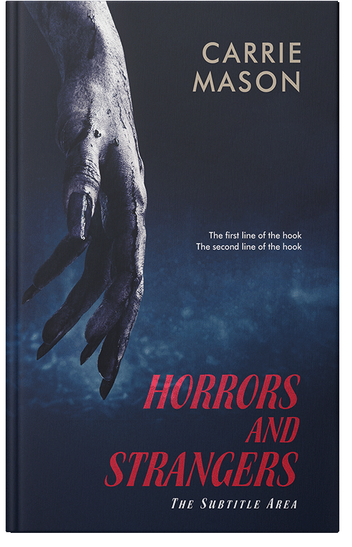 Front view of Premade Horror Book Cover - Mirage