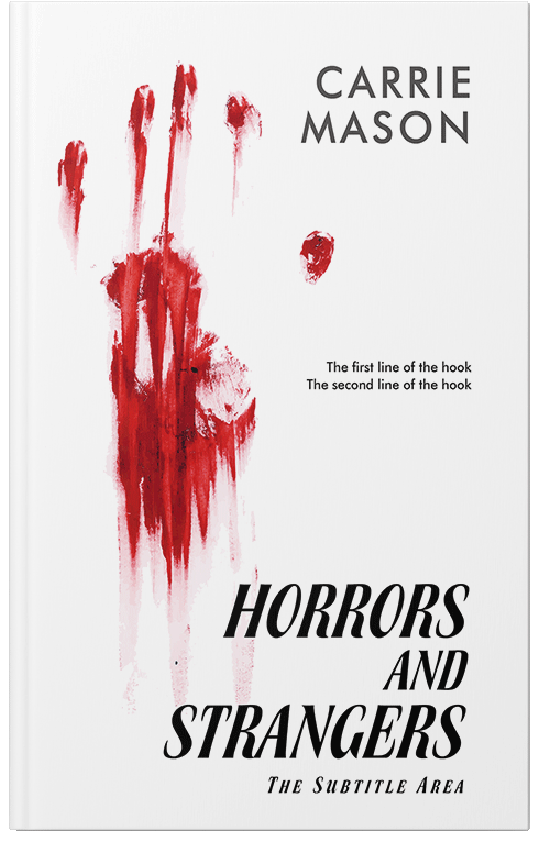 Front view of Cod Gray #14908 - Premade Mystery & Thriller & Suspense Book Cover