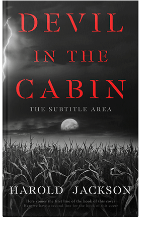 Pre Made Book Cover Cod Gray