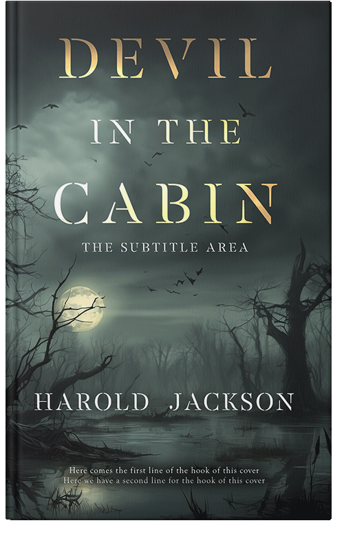Front view of Cape Cod #14916 - Premade Horror Book Cover