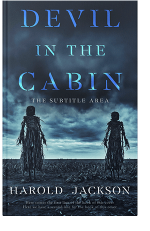 Pre Made Book Cover Cloud Burst