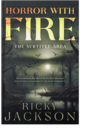 Pre Made Book Cover Outer Space