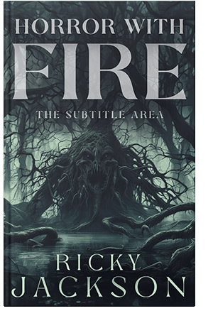 Pre Made Book Cover Ebony Clay